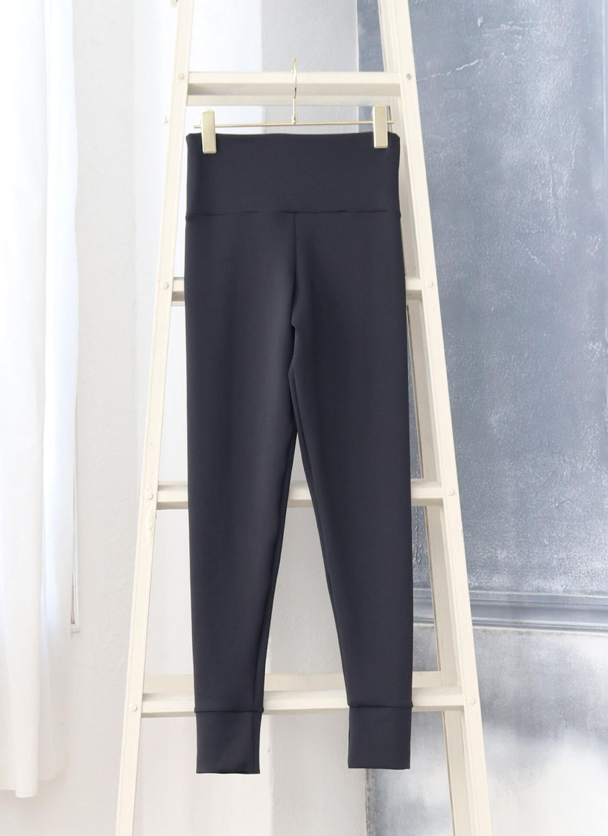 ポリエステ レギンス Powder touch yoga leggings / ヨガ トレーニング ...