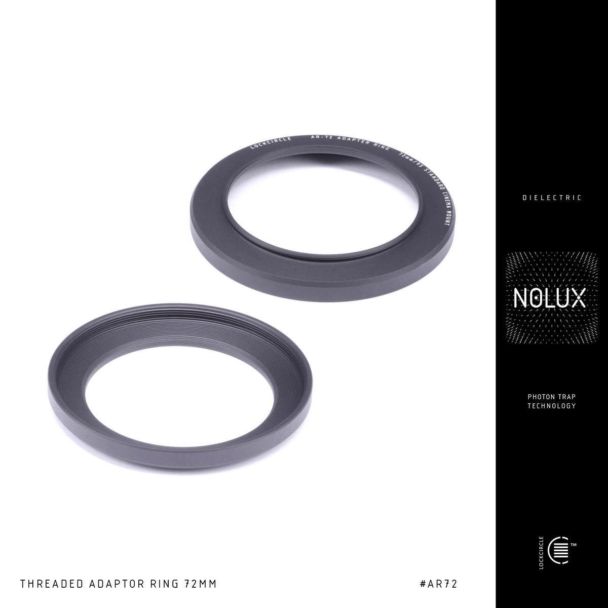 Threaded Adapter Ring 72mm (AR72) LockCircle