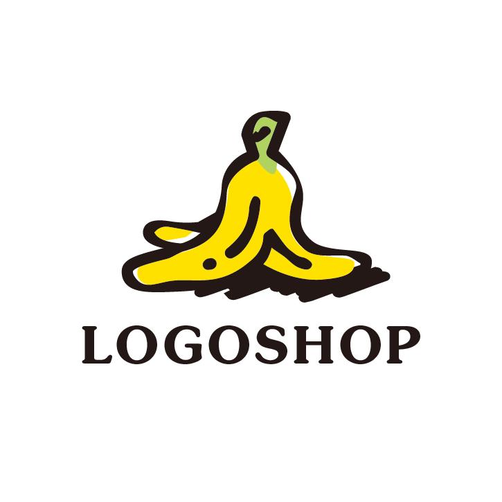 手書きのバナナ バナナ 絵 イラスト 果物 フード 飲食店 カフェ 物販 小売 製造 ショップ