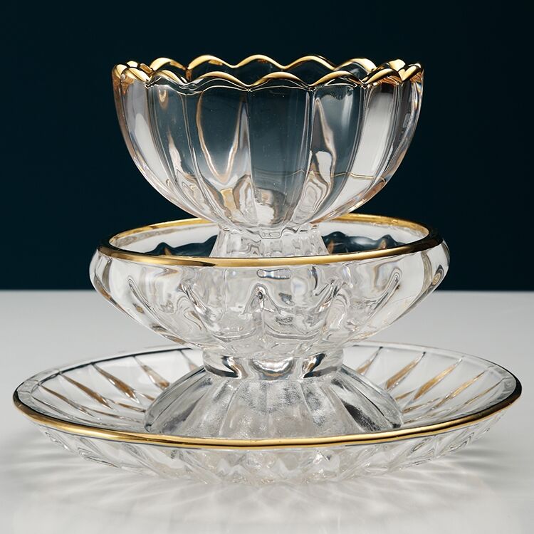 450円 特別オファー アイスクリーム器 ガラス皿 各5点セット ヨーグルト デザート皿 450円 特別オファー アイスクリーム器 ガラス皿 各5点セット ヨーグルト デザート皿
