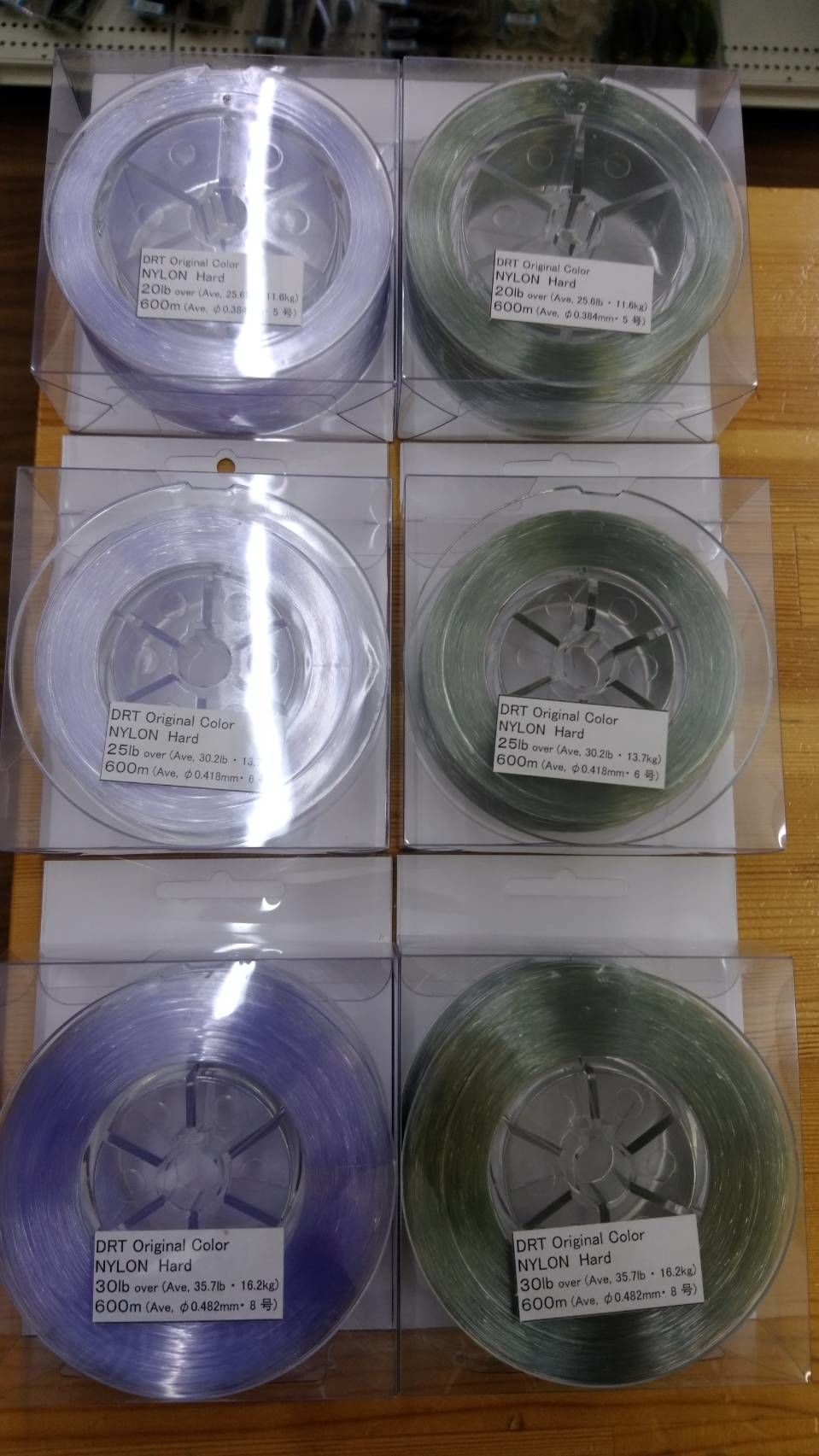 ｄｒｔ オリジナルカラーライン ナイロン600ｍ Lure Shop O Z Store