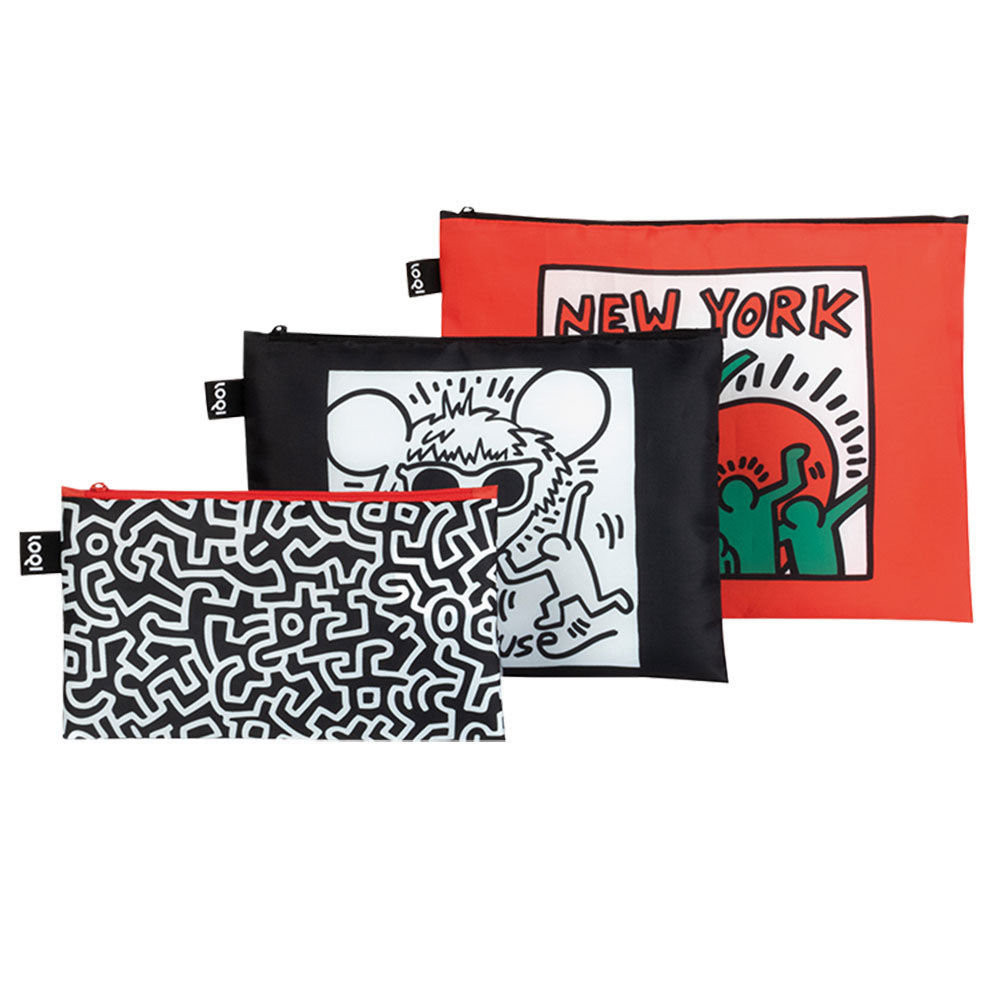 Loqi Museum Collection Keith Haring Zip