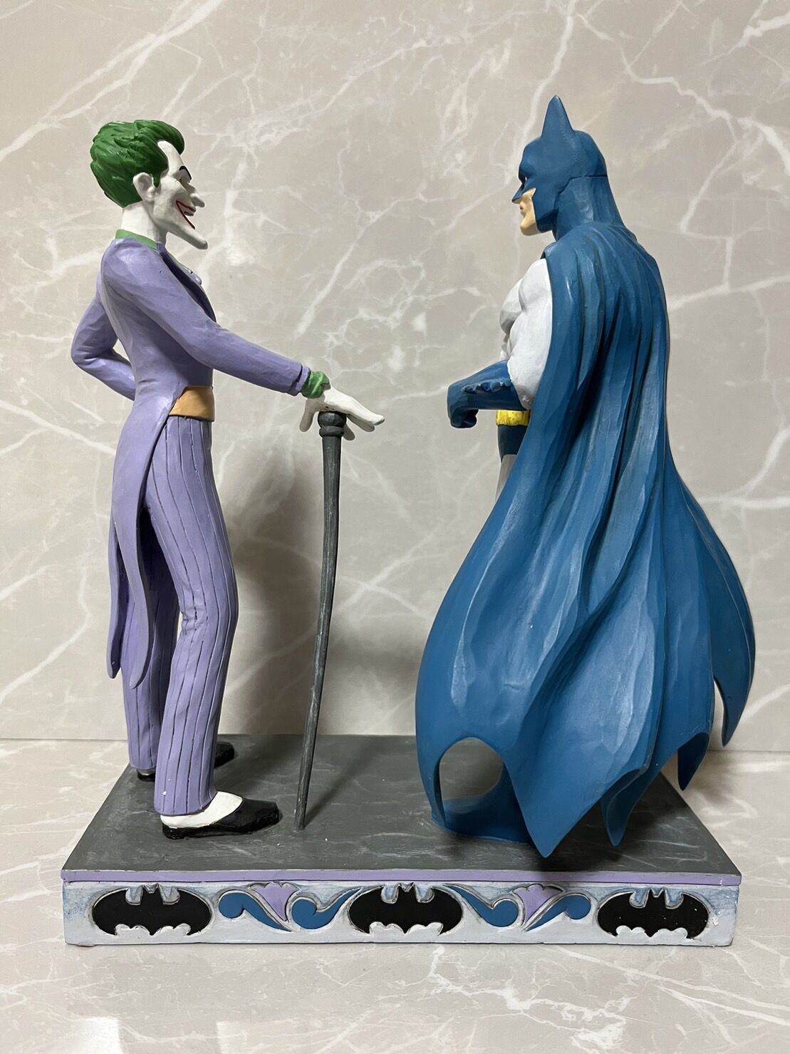 ［中古］Enesco　バッドマン × ジョーカー 置物