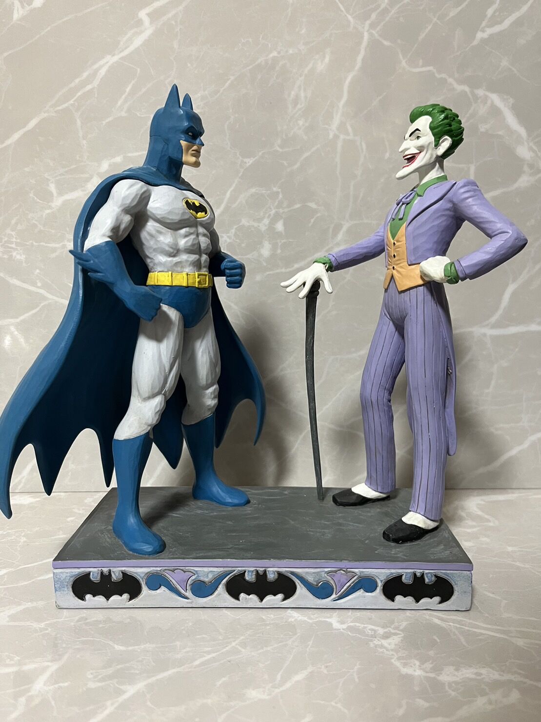 ［中古］Enesco バッドマン × ジョーカー 置物 | MachAdoCompany