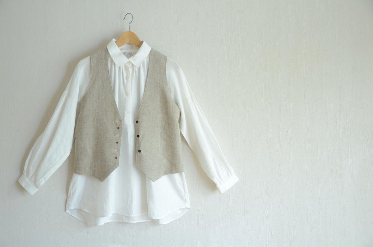 リネンベスト ジレ リネン100％ セミオーダーのお店 Maite (まいて)