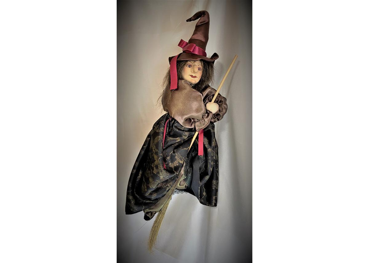 KASMA 魔女人形 ビスクドール キッチンウィッチ ハンドメイド