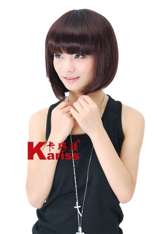 前髪ぱっつんショートボブ 男の娘のためのファッション通販 Wigpon