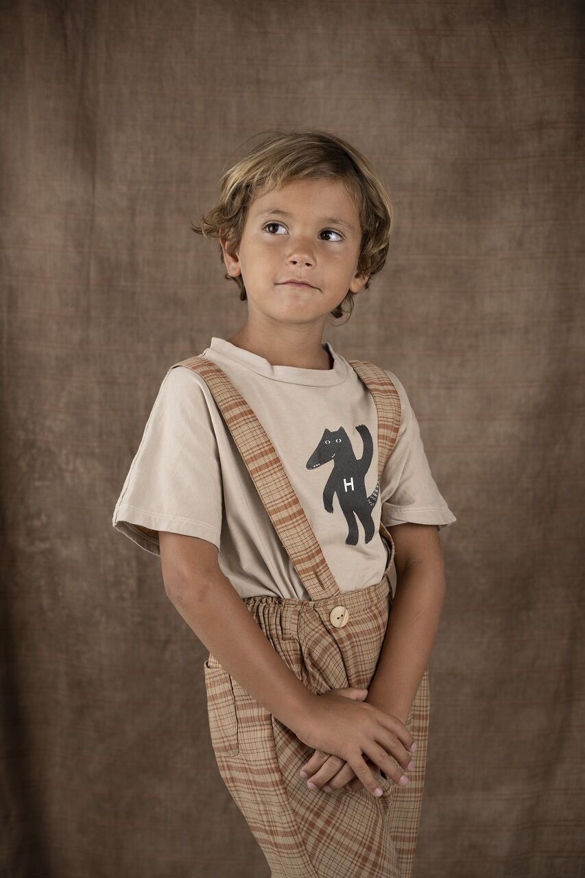 HELLO LUPO Lupo T-Shirt - Beige | 𝘮𝘢𝘮𝘰𝘶𝘳