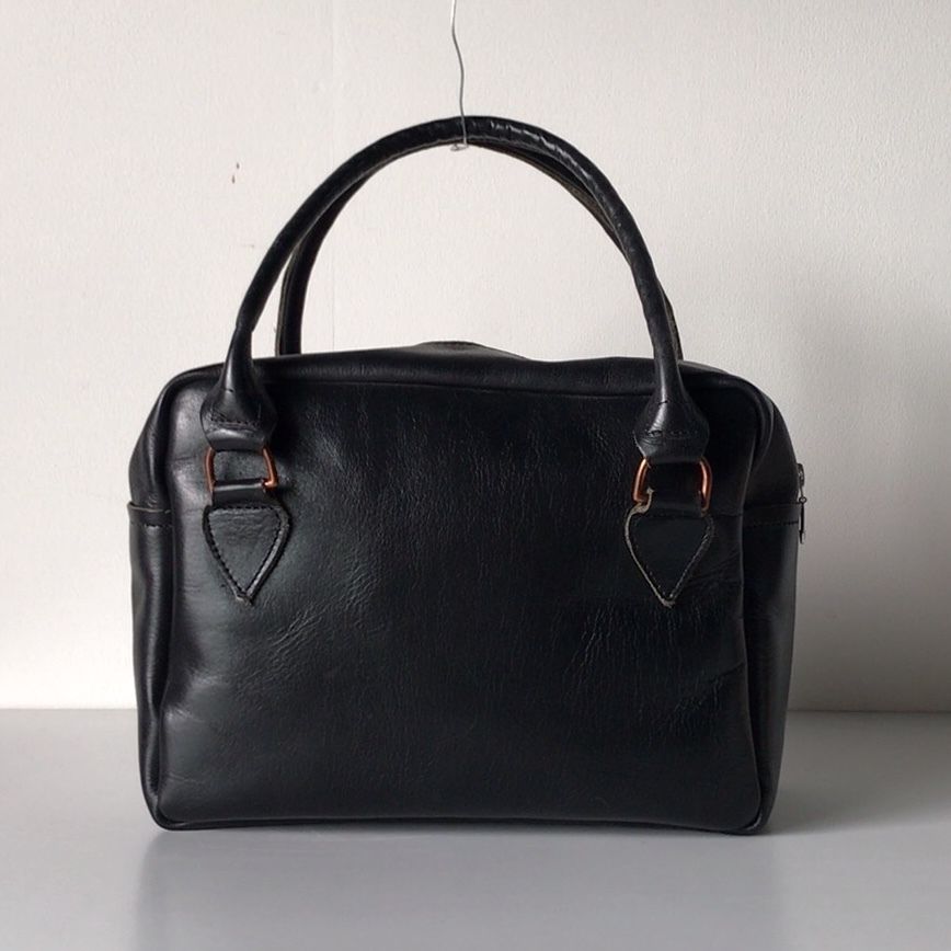 Paul Harden ポールハーデン Chunky BAG チャンキーバッグ ブラック レザー 中古極美品