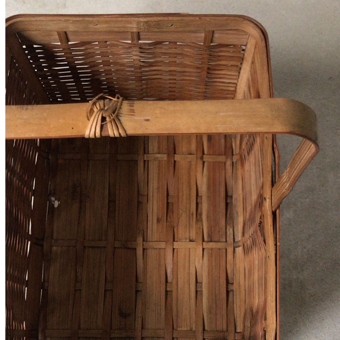 時代花籠/和家具/アンティーク/煤竹/茶会席/年代物 【公式通販】