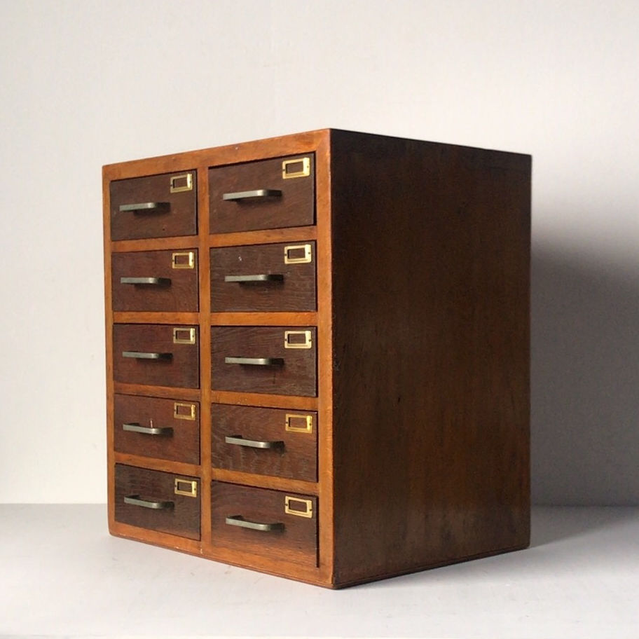 ヴィンテージ  小引き出し・電材パーツ入れ ヴィンテージ 小引き出し・電材パーツ入れ