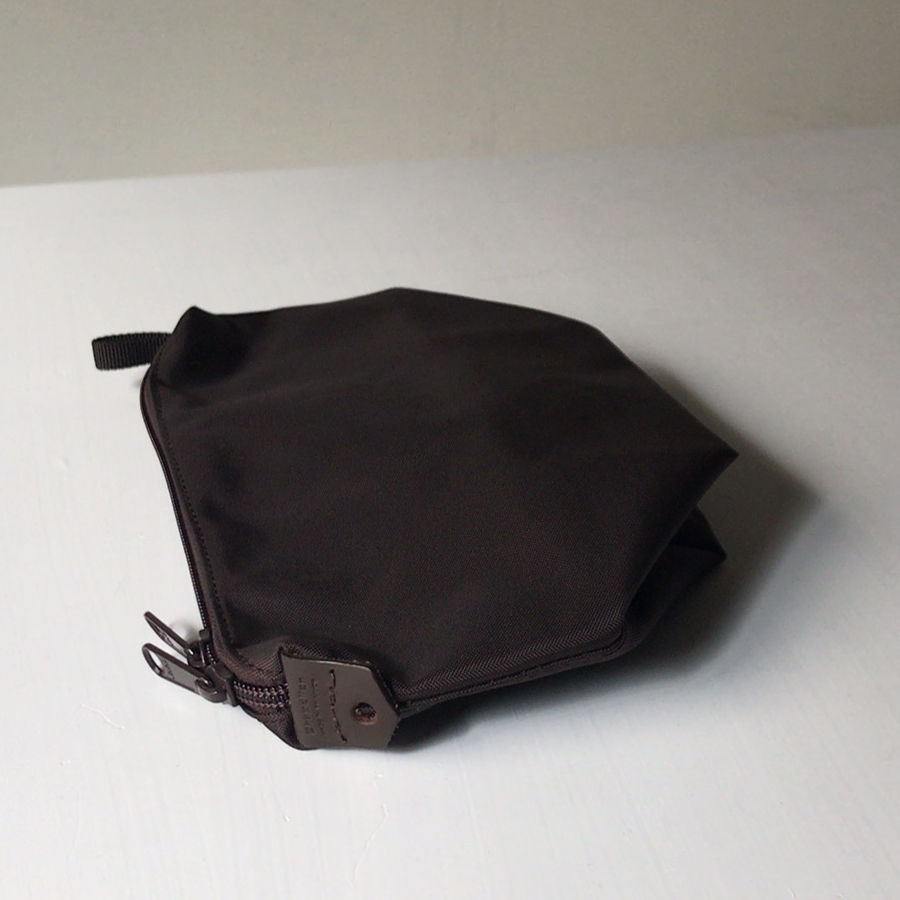 Herve Chapelier エルベシャプリエ トラベルポーチS モカ 2785N ...