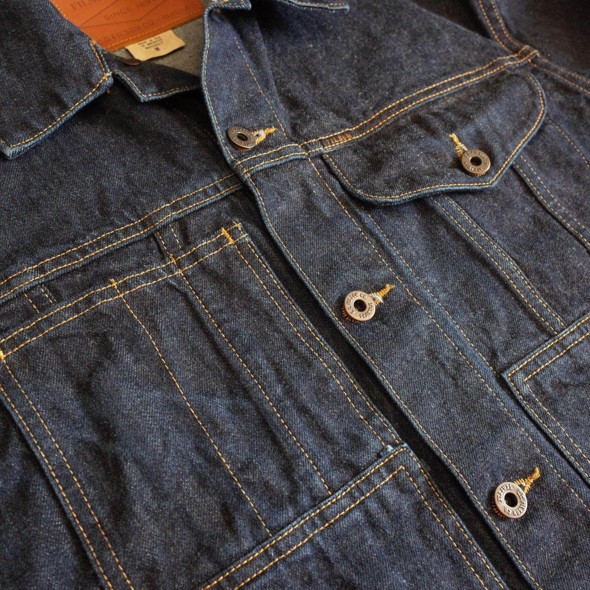 FILSON "OUTLET" UNLINED DENIM SHORT CRUISER J...