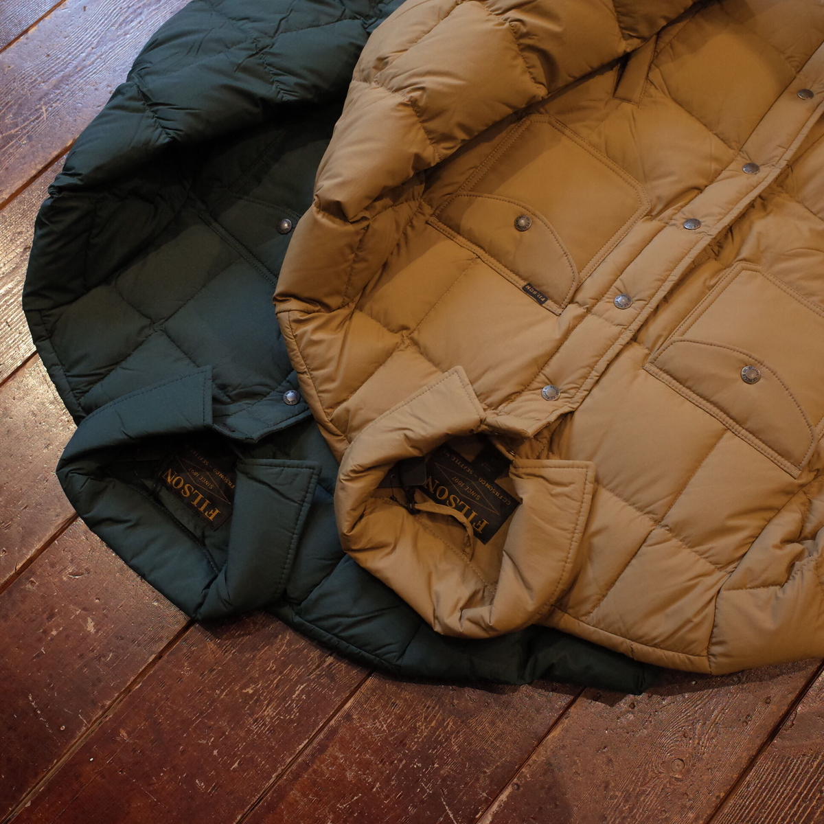 FILSON "OUTLET" LIGHTWEIGHT DOWN JACSHIRT