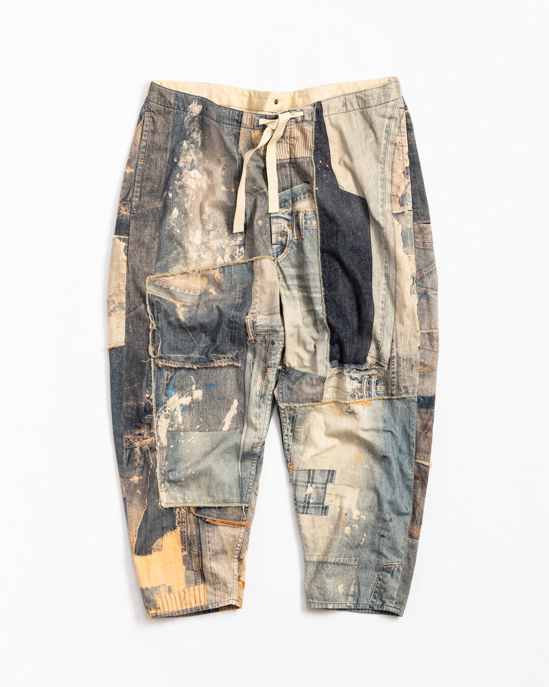 ANACHRONORM AN215 ARCHIVE DENIM COLLAGE CHINCH...