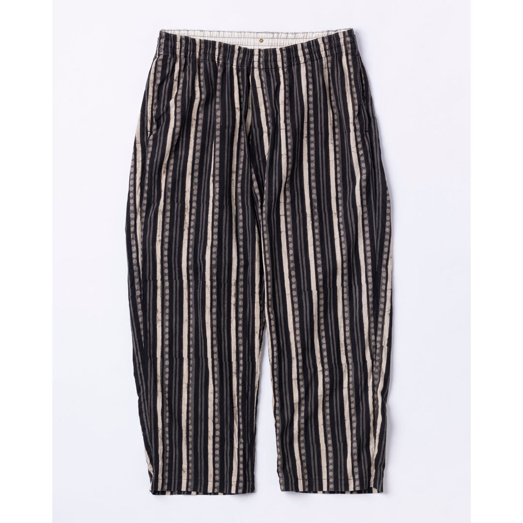 特別訳あり特価】 ANACHRONORM イージーパンツ ボタニカル ブラック系