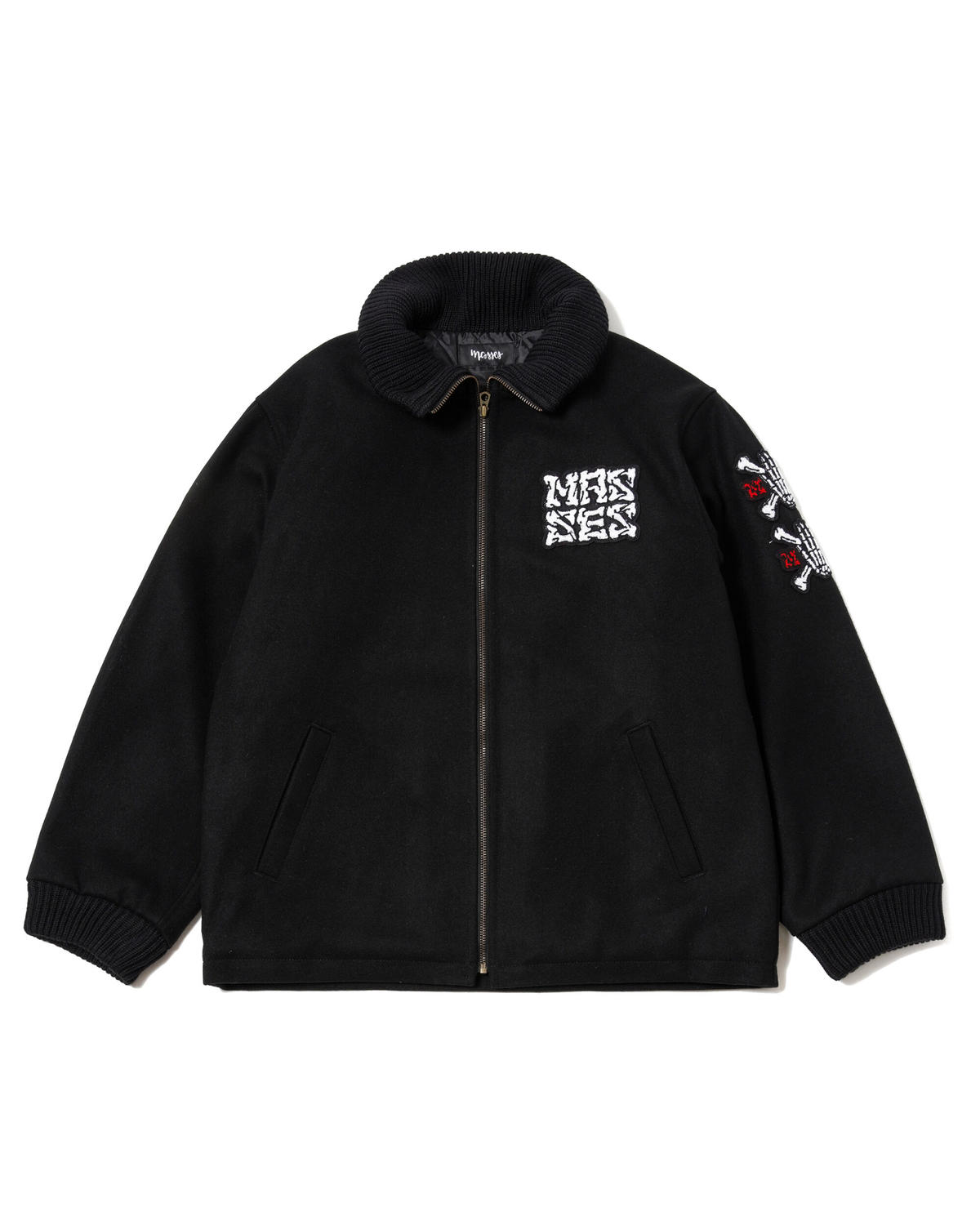 MELTON ZIP JKT | MASSES OFFICIAL ONLINE STORE