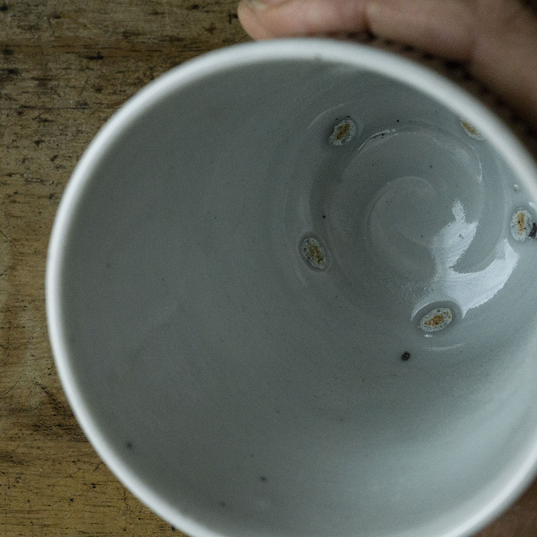 上泉秀人作 しのぎ紋様コップ2客