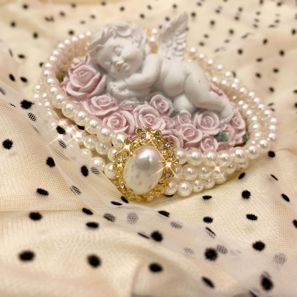 2329 3連パールチョーカー Me 2329 3連パールチョーカー Me