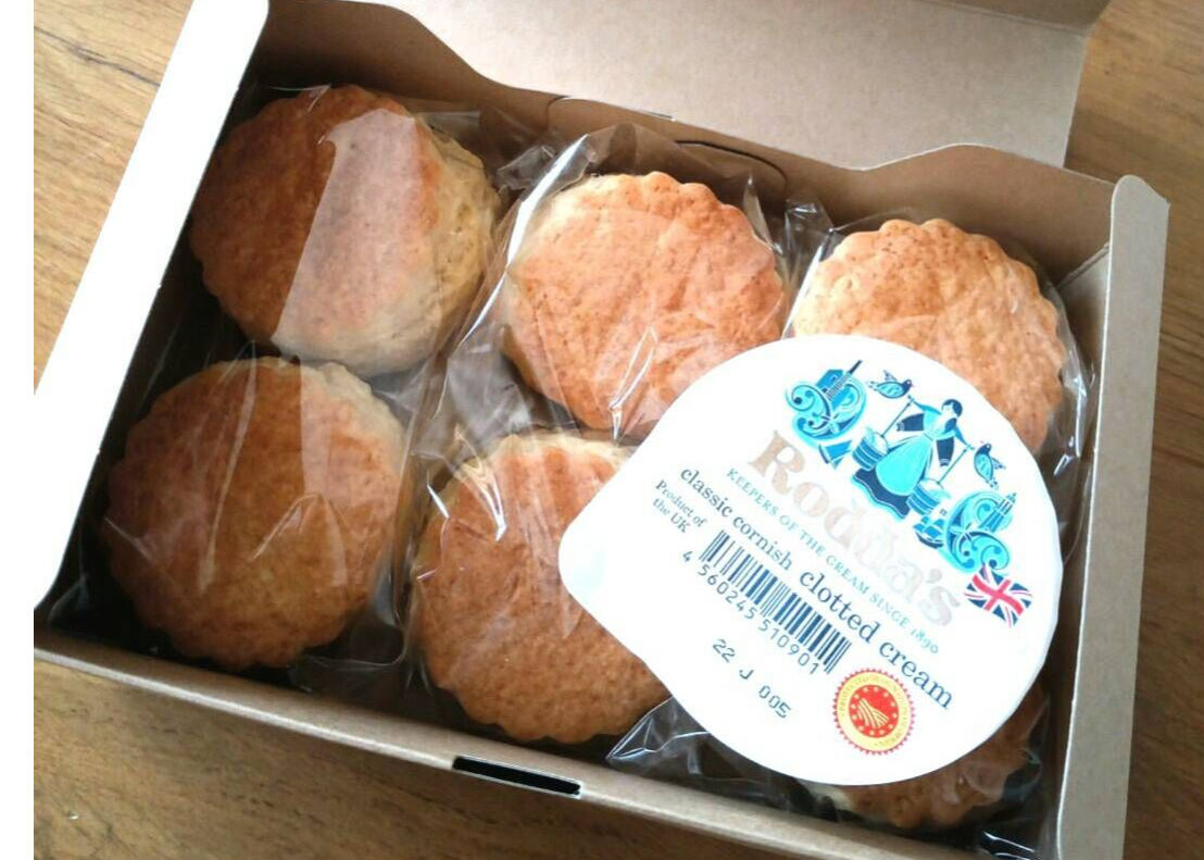 プレーンスコーンとクロテッドクリームのセット | michikusa scone STORE