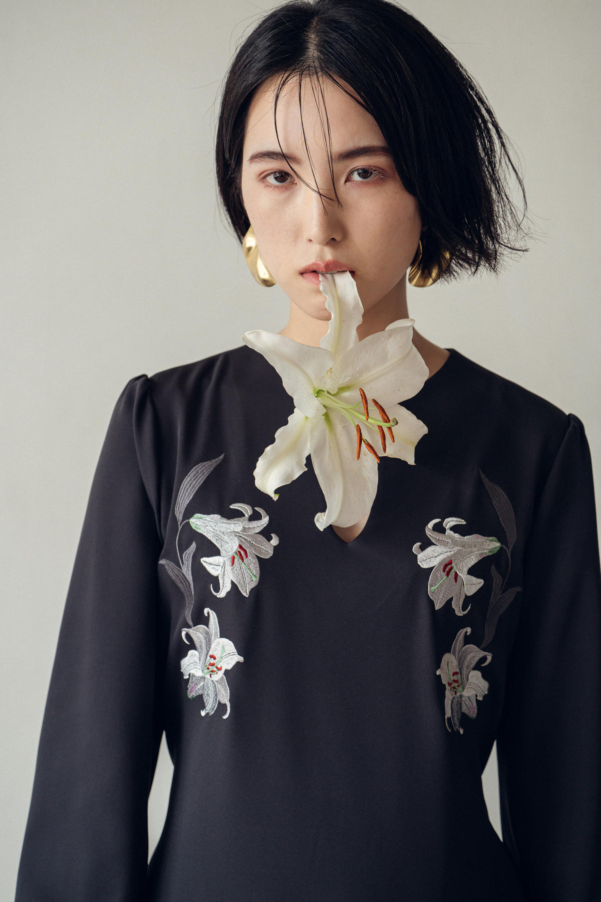 iCONOLGY 花を着るワンピース　百合 花を着るワンピース#02【チューリップ】 | iCONOLOGY