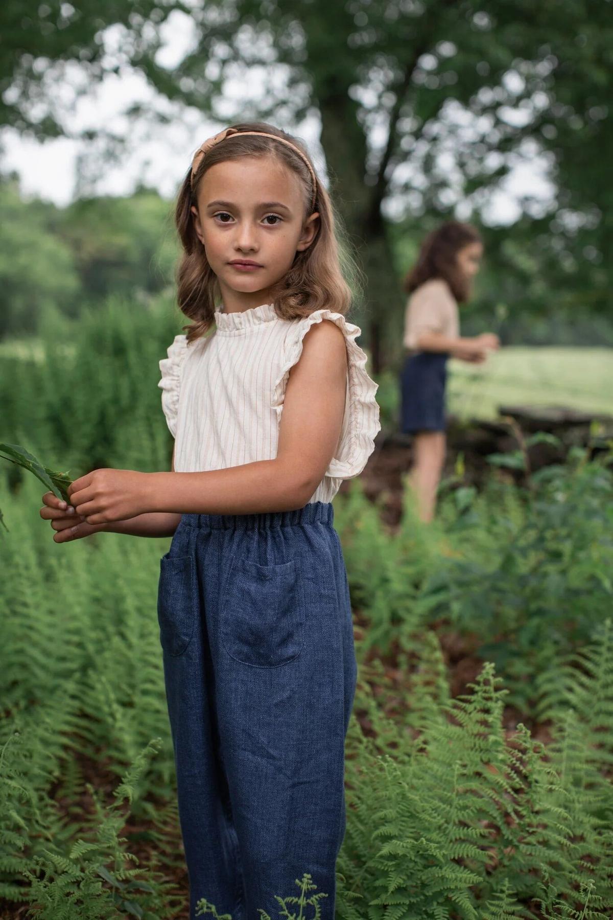 SOOR PLOOM 】Thelma Camisole, Chalk Stripe 3y,...