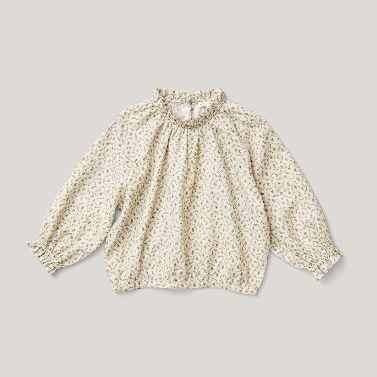 【 SOOR PLOOM】Ramona Blouse, Twig & Vine Print, Old Gold*