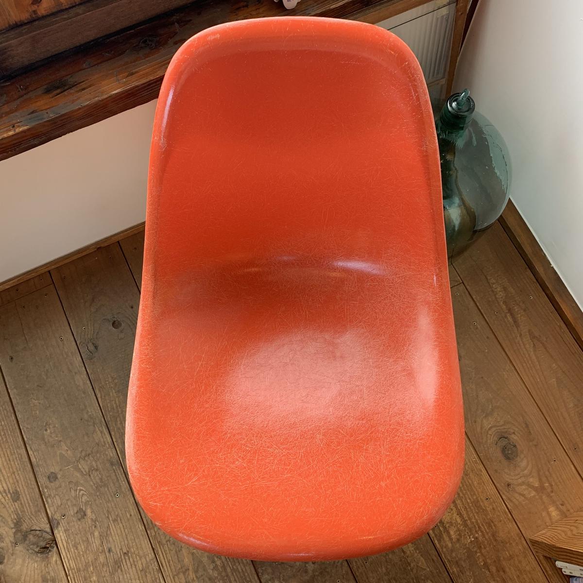 EAMES イームズ チェア サイドシェル Hベース ハーマンミラー 1950年代 EAMES イームズ チェア サイドシェル Hベース ハーマンミラー 1950年代