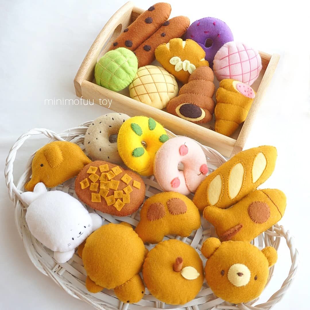 型紙レシピ かんたんパンセット Minimofuu Toy S Shop