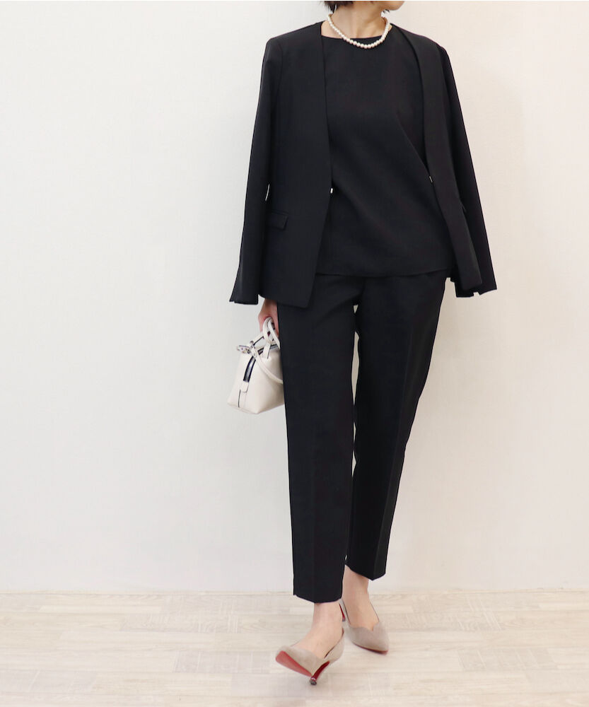 ふるさと割】 MICA&DEAL バッグプリーツセットアップ ジャケット3点