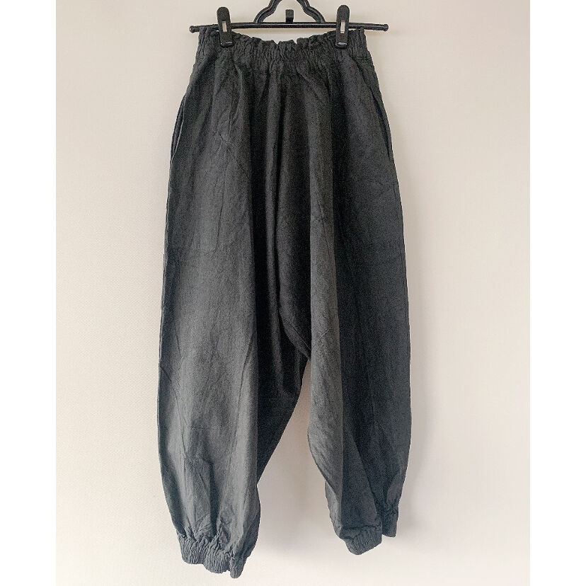 ヂェン先生の日常着変形バルーンパンツmサイズ チャコールグレー The Misono