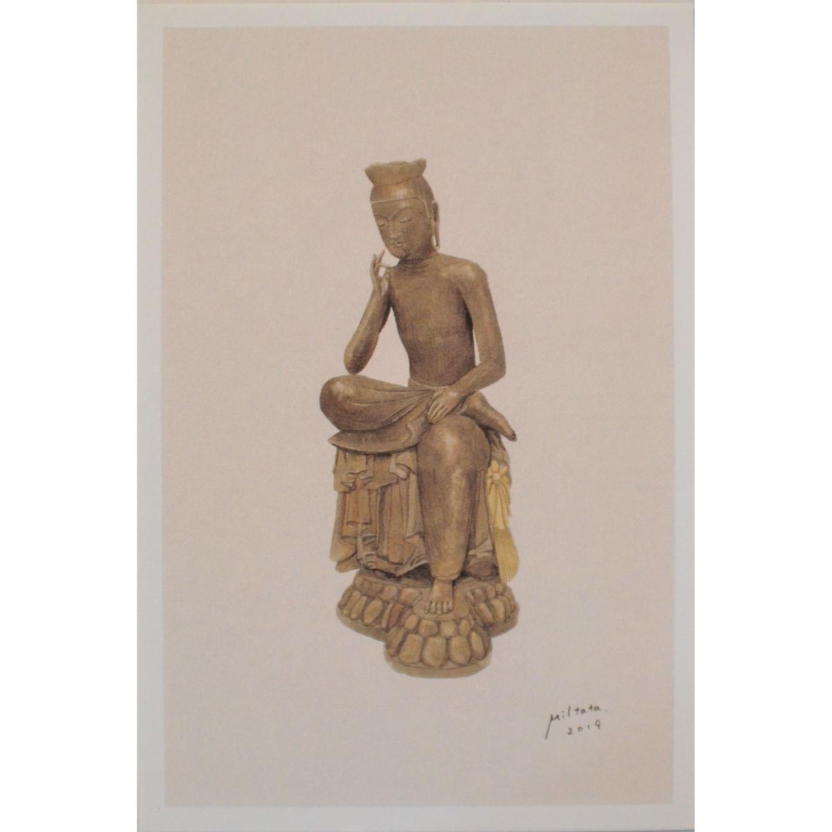 Miroku Coffee 弥勒菩薩 ポストカード Miroku Coffee