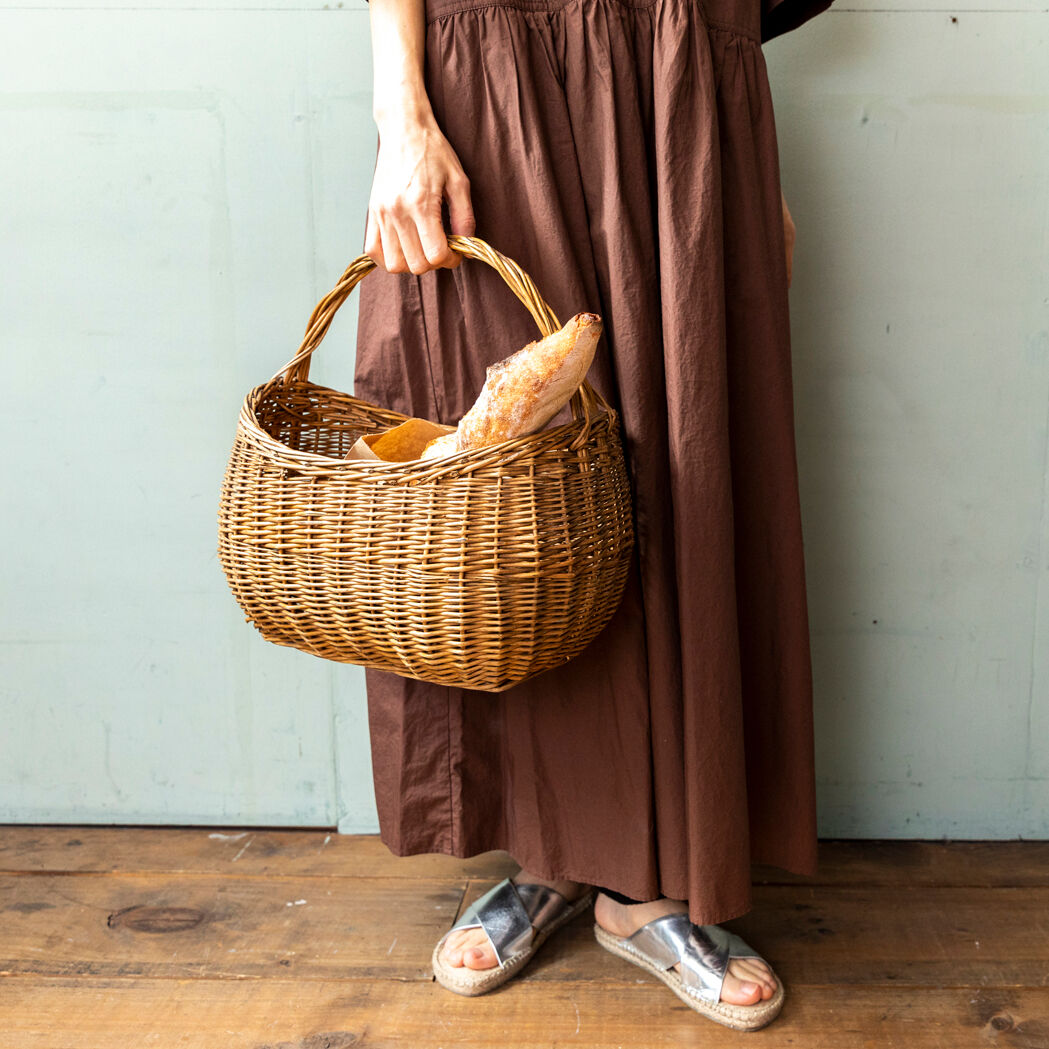 Panier|01フランスアンティーク60年代 オーバルパニエ(60's vintage