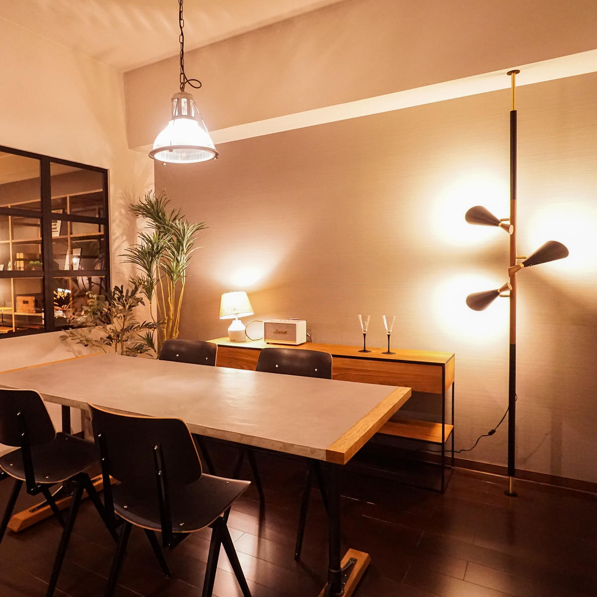 ACMEオリジナル CARDIFF POLE LAMP カーディフ ポールランプ