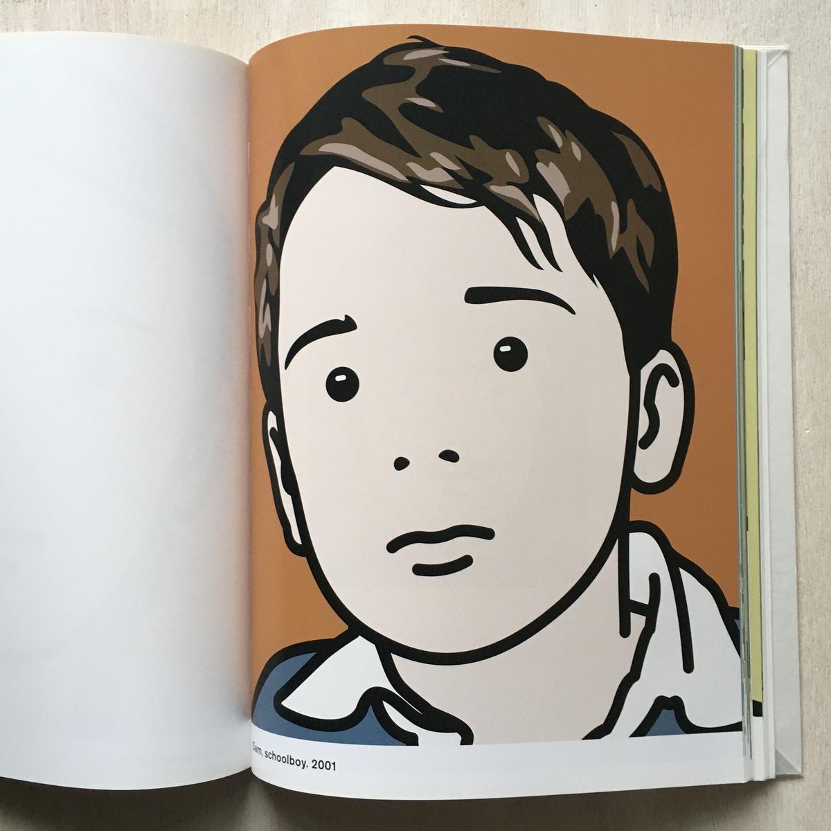 Julian Opie Portraits 作品集 ジュリアン オピー Julian Opie: Portraitsジュリアン・オピー - 古本買取 2手舎