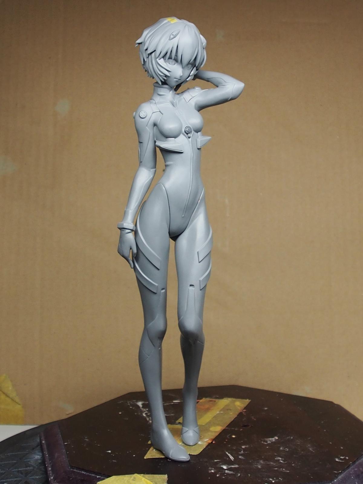 メール便に限り送料無料！！ エヴァ 1/4 キャストキット 綾波レイ