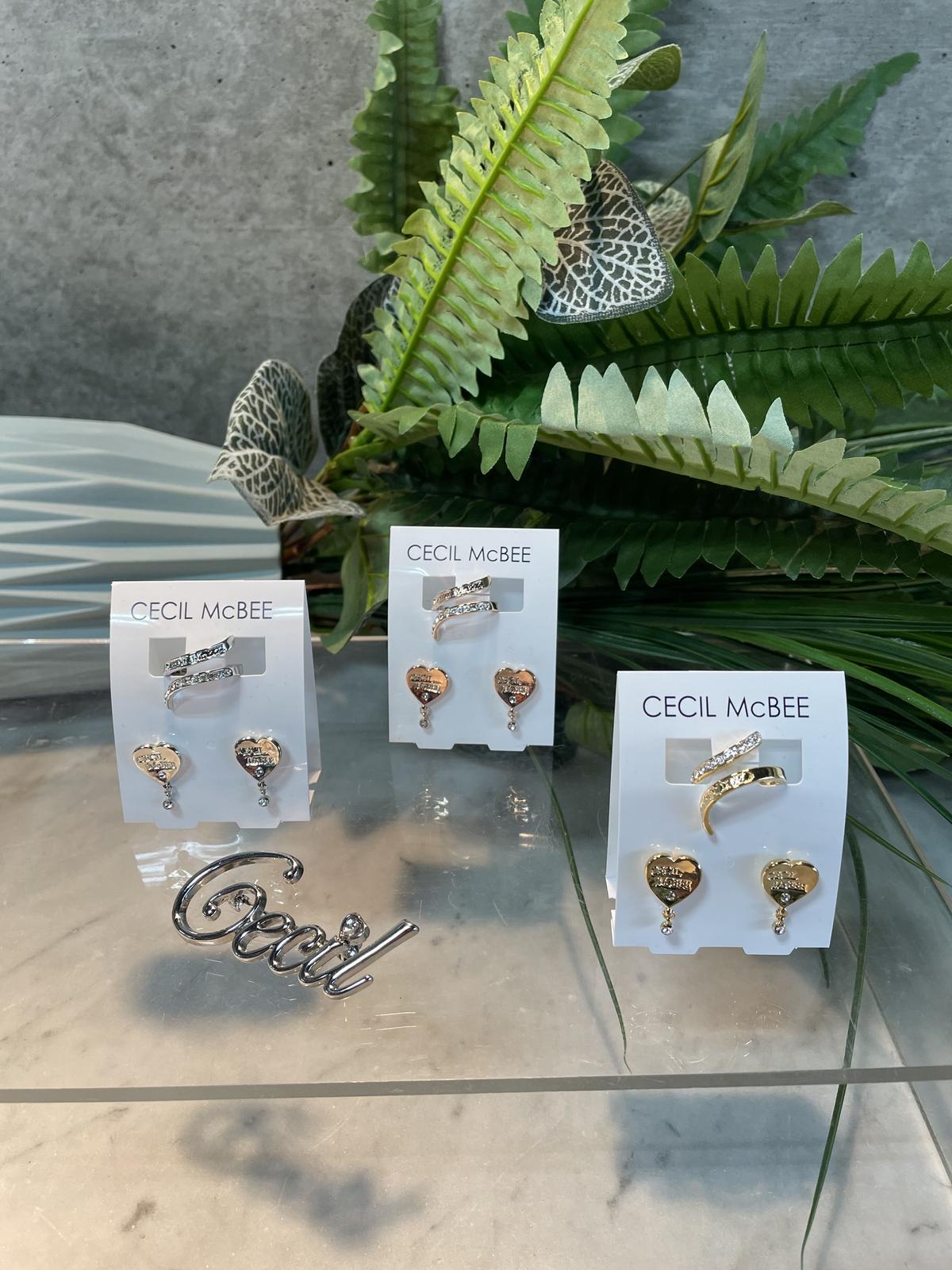 ハートロゴピアス Cecil Mcbee Accessory