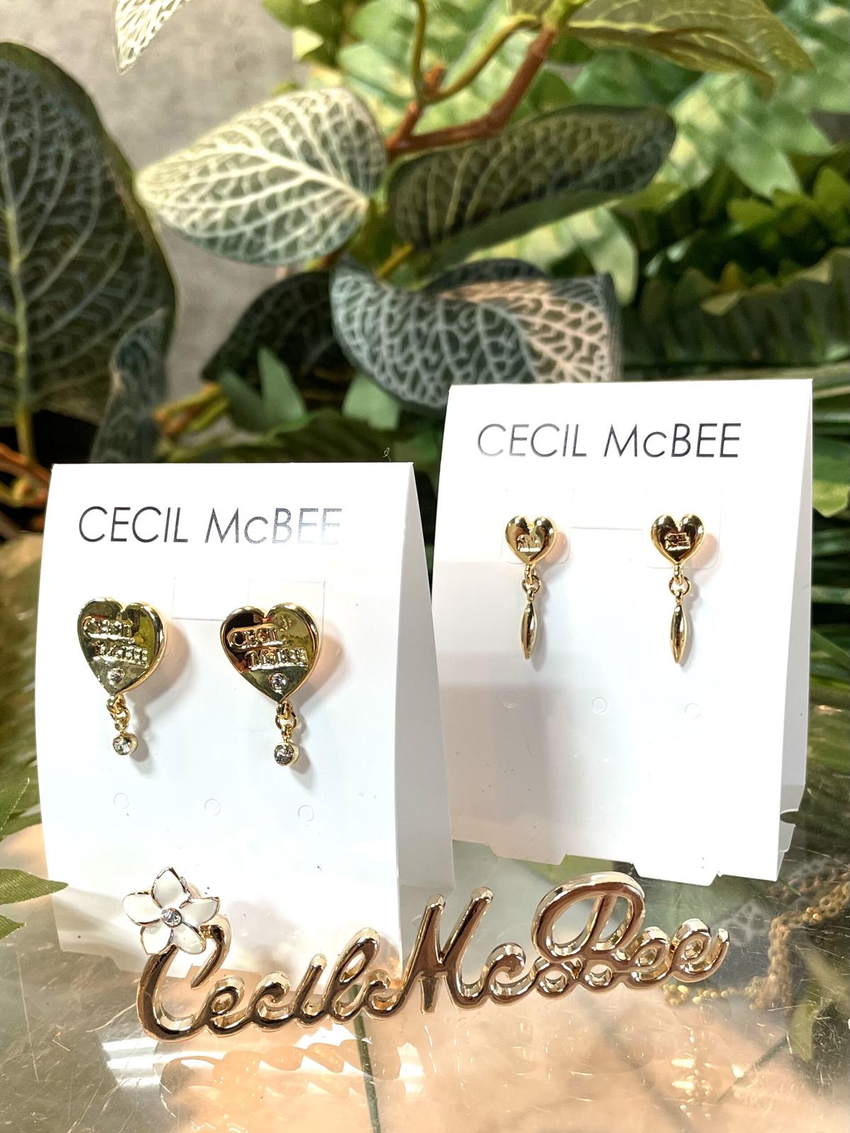 ハートロゴピアス Cecil Mcbee Accessory