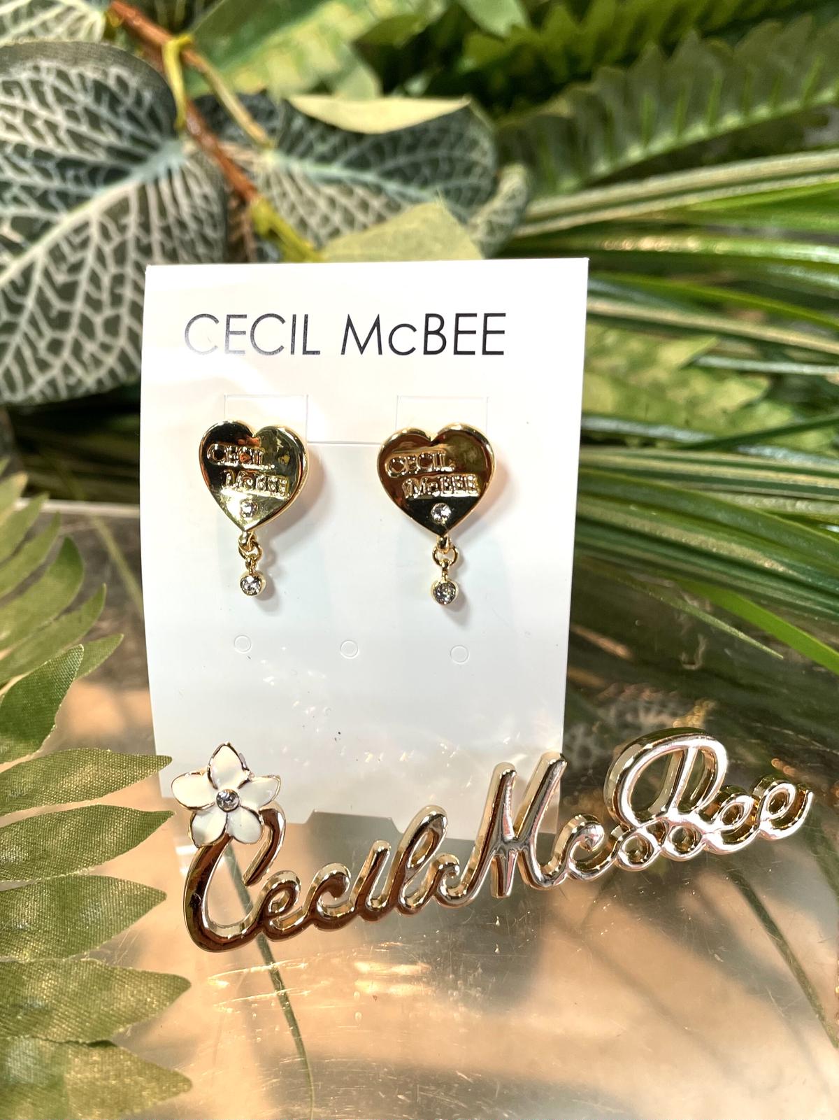 ハートロゴピアス Cecil Mcbee Accessory
