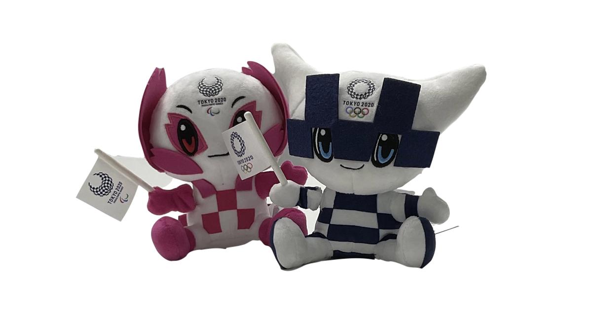 ミライトワ ＆ ソメイティ パタパタ帽子セット 東京オリンピック