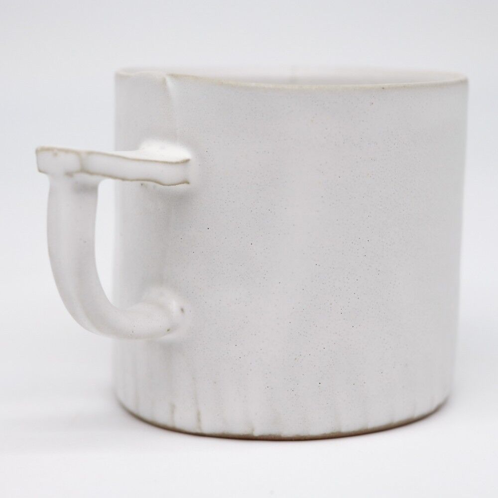 teto ceramic / マグ・小・白マット(実物写真1466) Mono.
