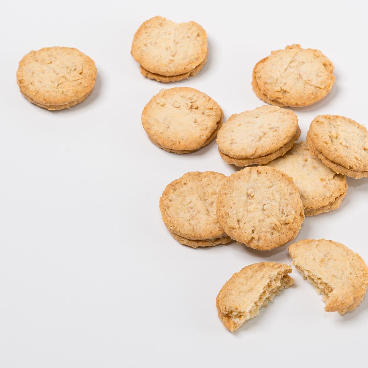 オートミールクッキー 5個入り 3袋セット クラフト紙スタンドパック 北海道産バター 小麦粉使