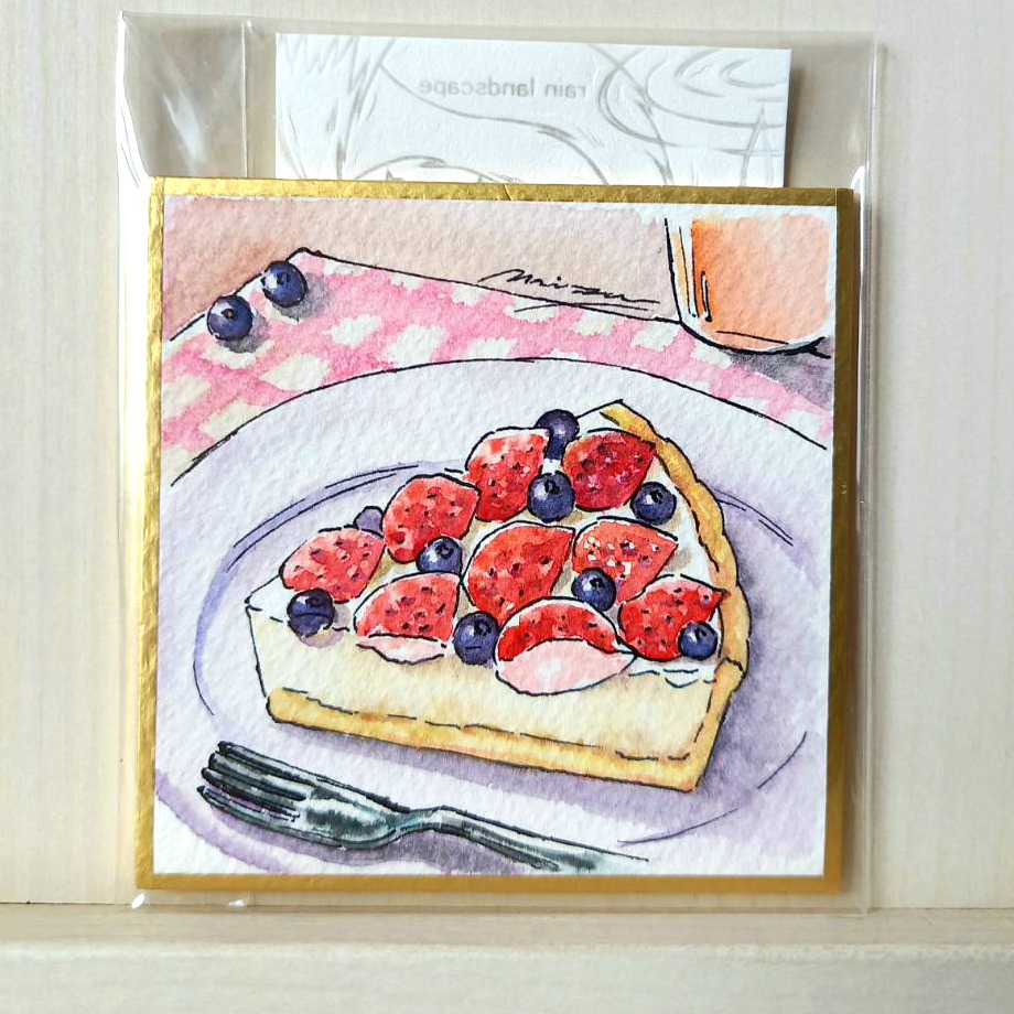 mamacaron ママカロン 刺繍 オブジェ プリンアラモード