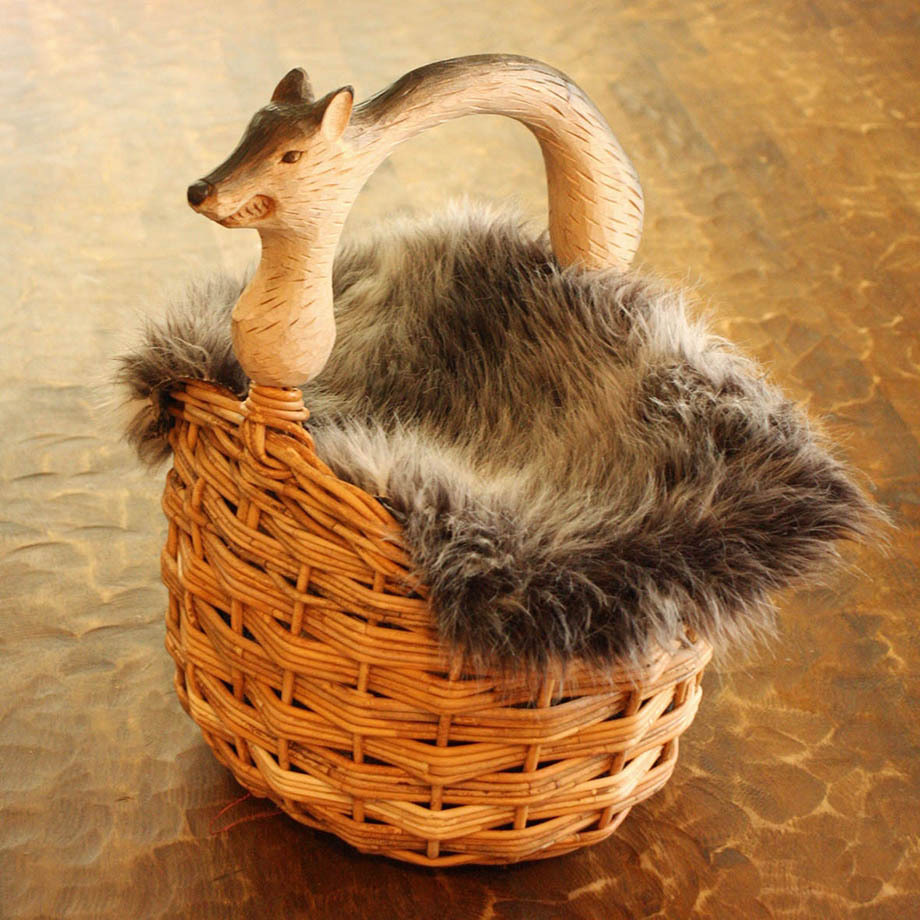 未使用品 KIYATA キヤタ オオカミ バスケット 【公式通販】