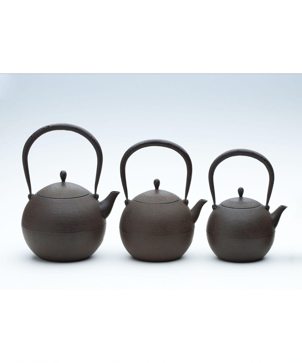 旧家蔵出 釜師 南部鉄器 人間国宝十三代 鈴木盛久 日の丸形鉄瓶