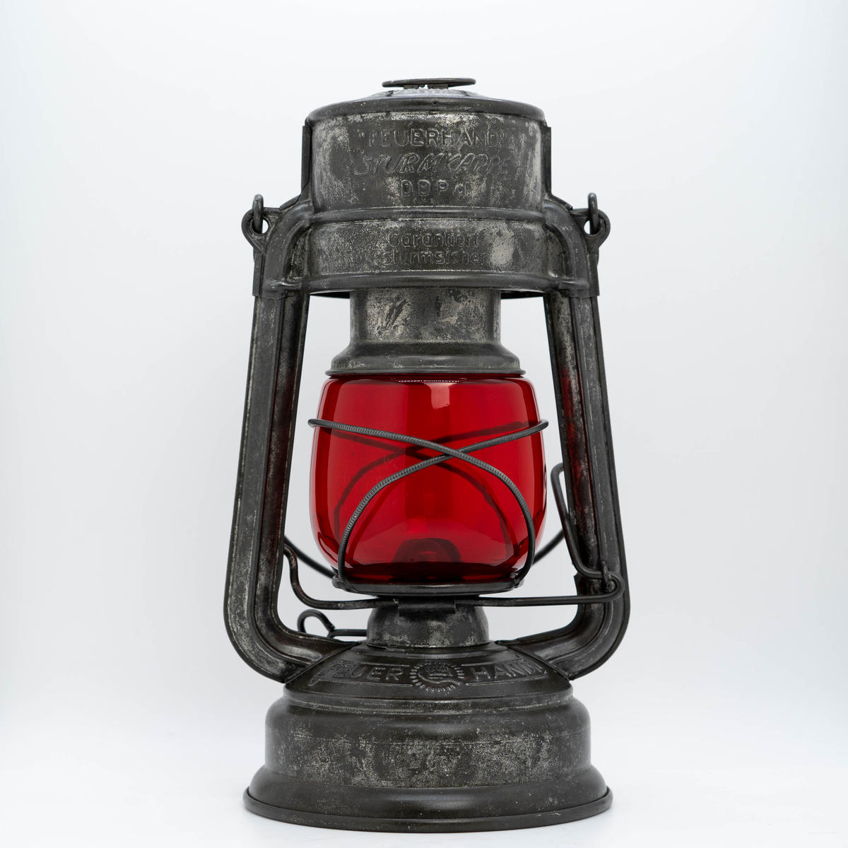 フュアハンドランタン 276stk オイルランタンfeuerhand 赤グローブ