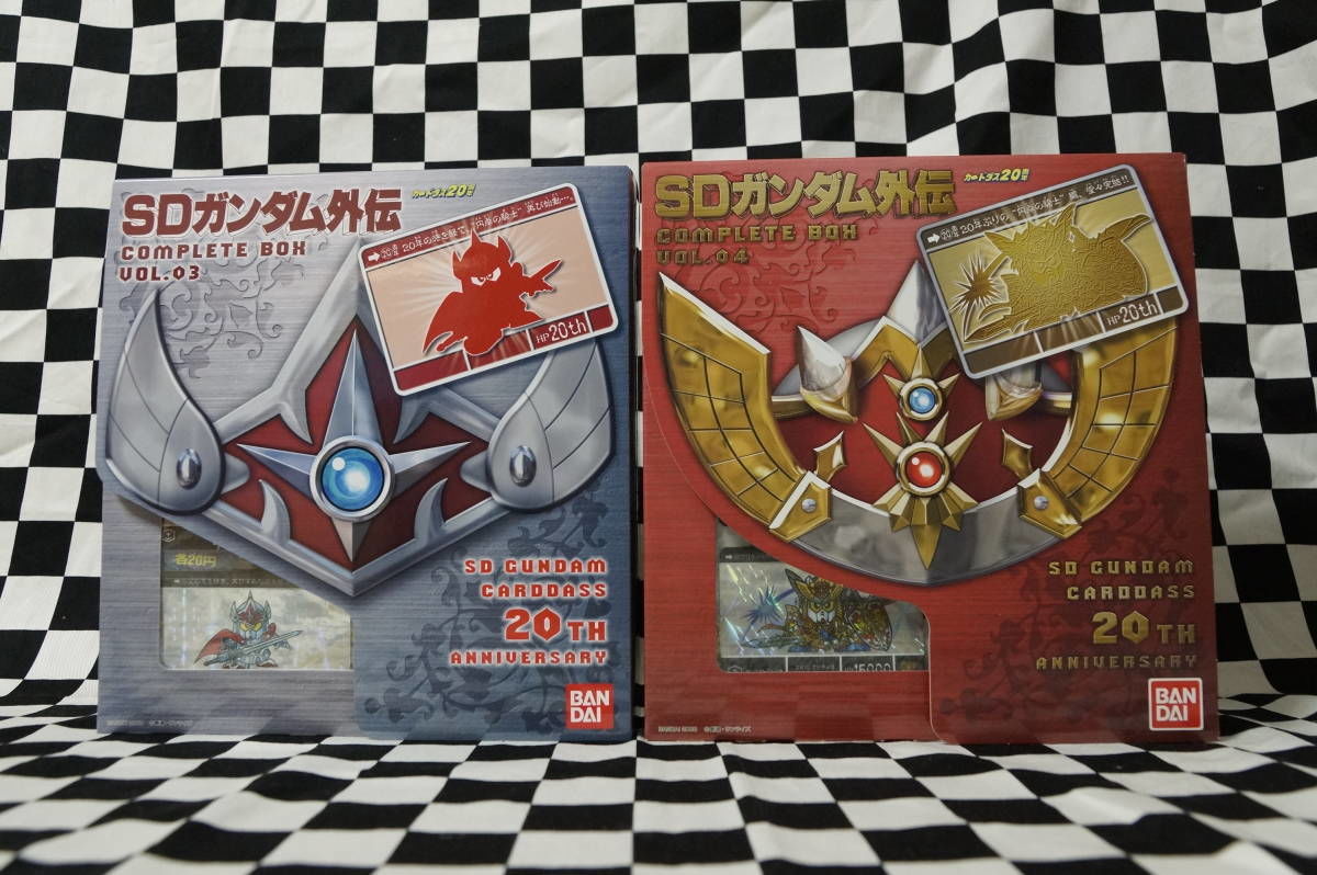 カードダス]SDガンダム外伝 コンプリートボックス Vol.1 Vol.2 Vol.3 Vo...