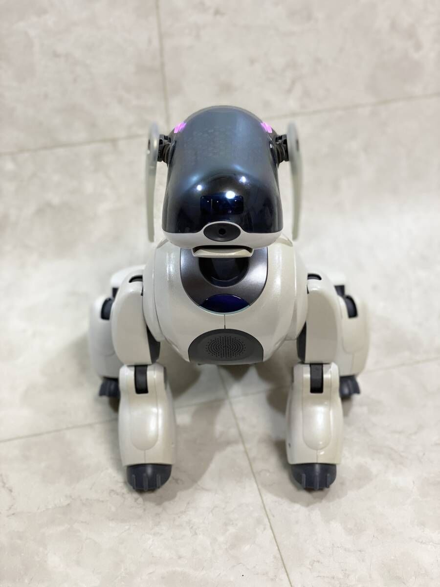 ソニーアイボ]SONY AIBO ERS-7 グリーンの耳としっぽ