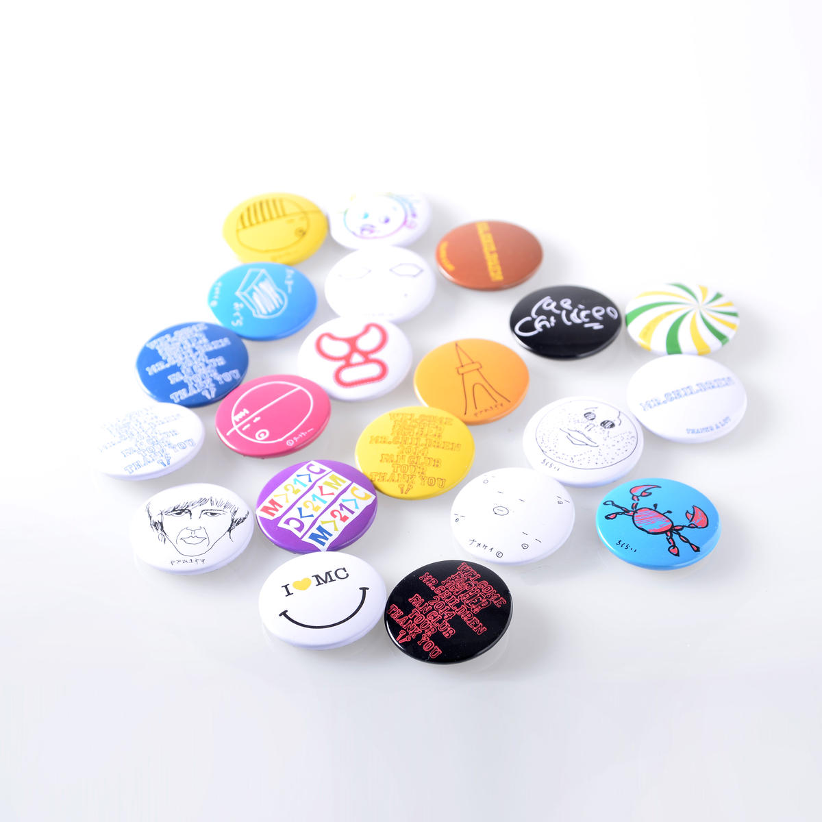 Father Mother 21周年祭 バッジセット 3個入り 21種類 当たり付き