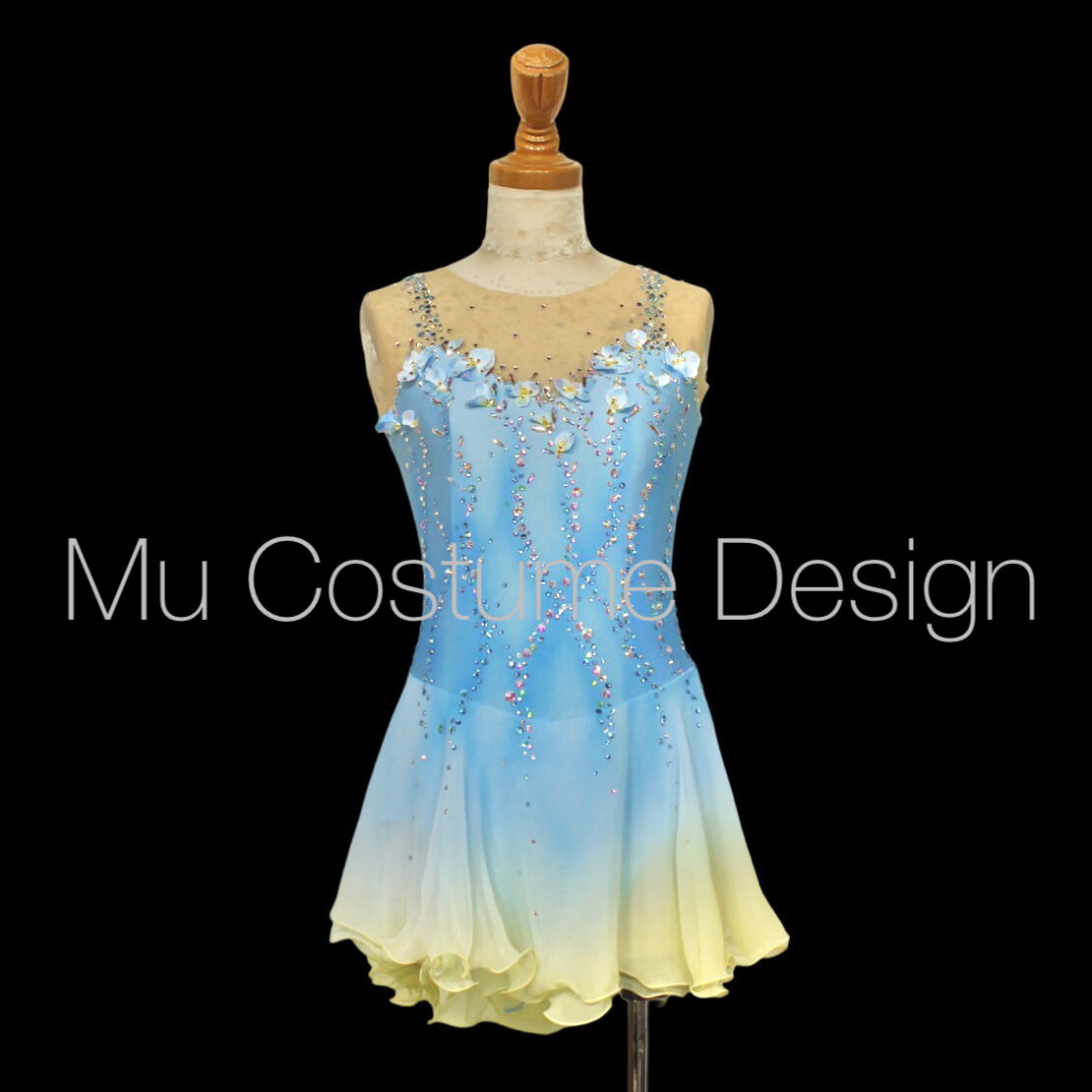 ✳︎週末セール✳︎フィギュアスケート大会衣装 145cm-155cm